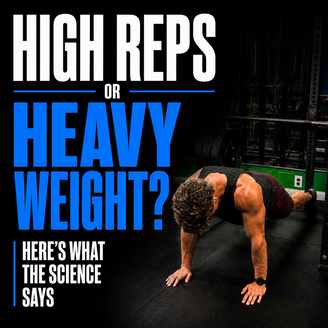 Stop Majoring in the Minors: What the Science Actually Says About High Reps vs. Heavy Weight