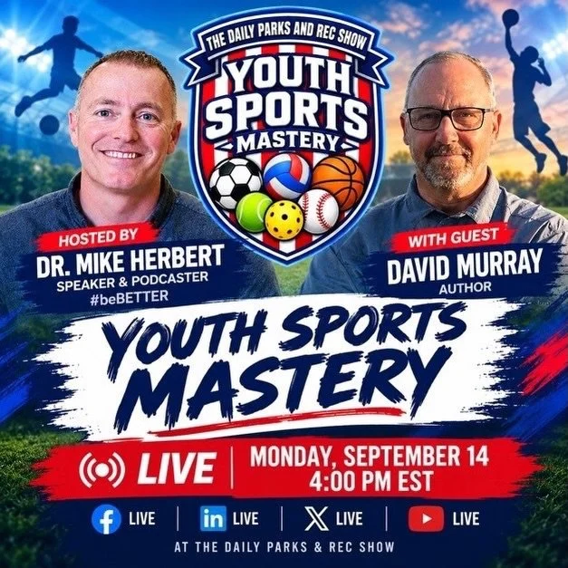 Excited to talk with David today at 1 PM PST/4 PM EST on Facebook Live and have conversations that challenge us to grow and #beBETTER.

#YouthSportsMastery #YouthSports