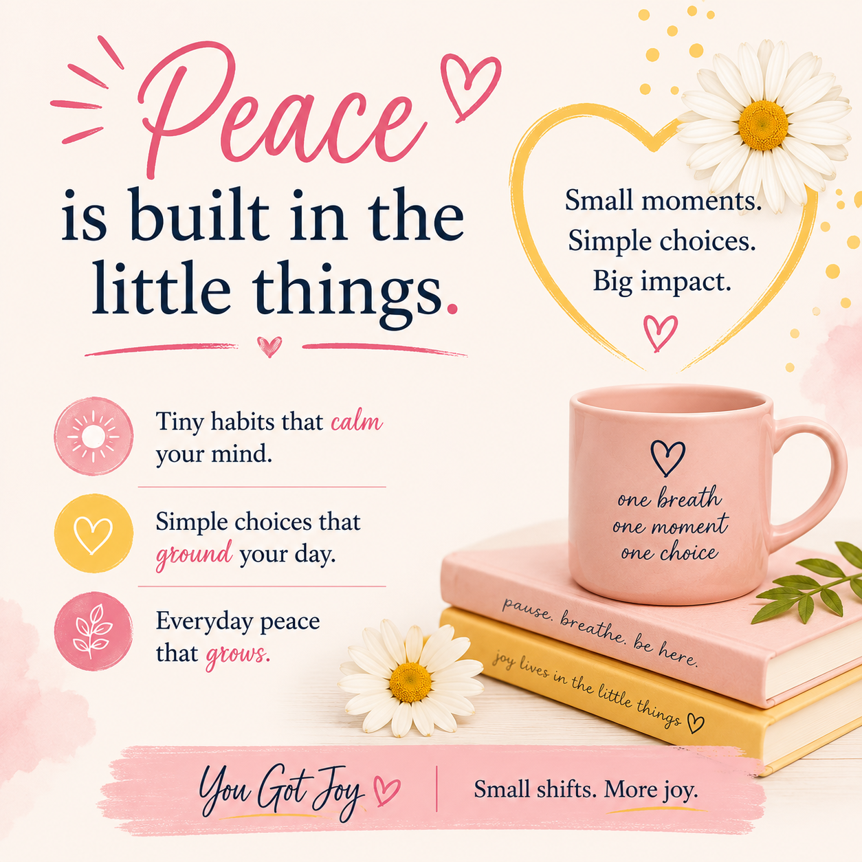 Simple Things That Bring More Peace Into Your Day