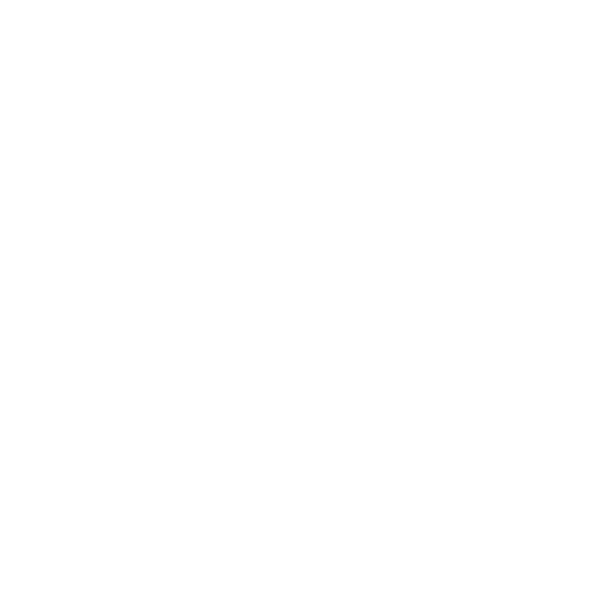 Linienzeichnung einer Hand, die ein Smartphone hält.