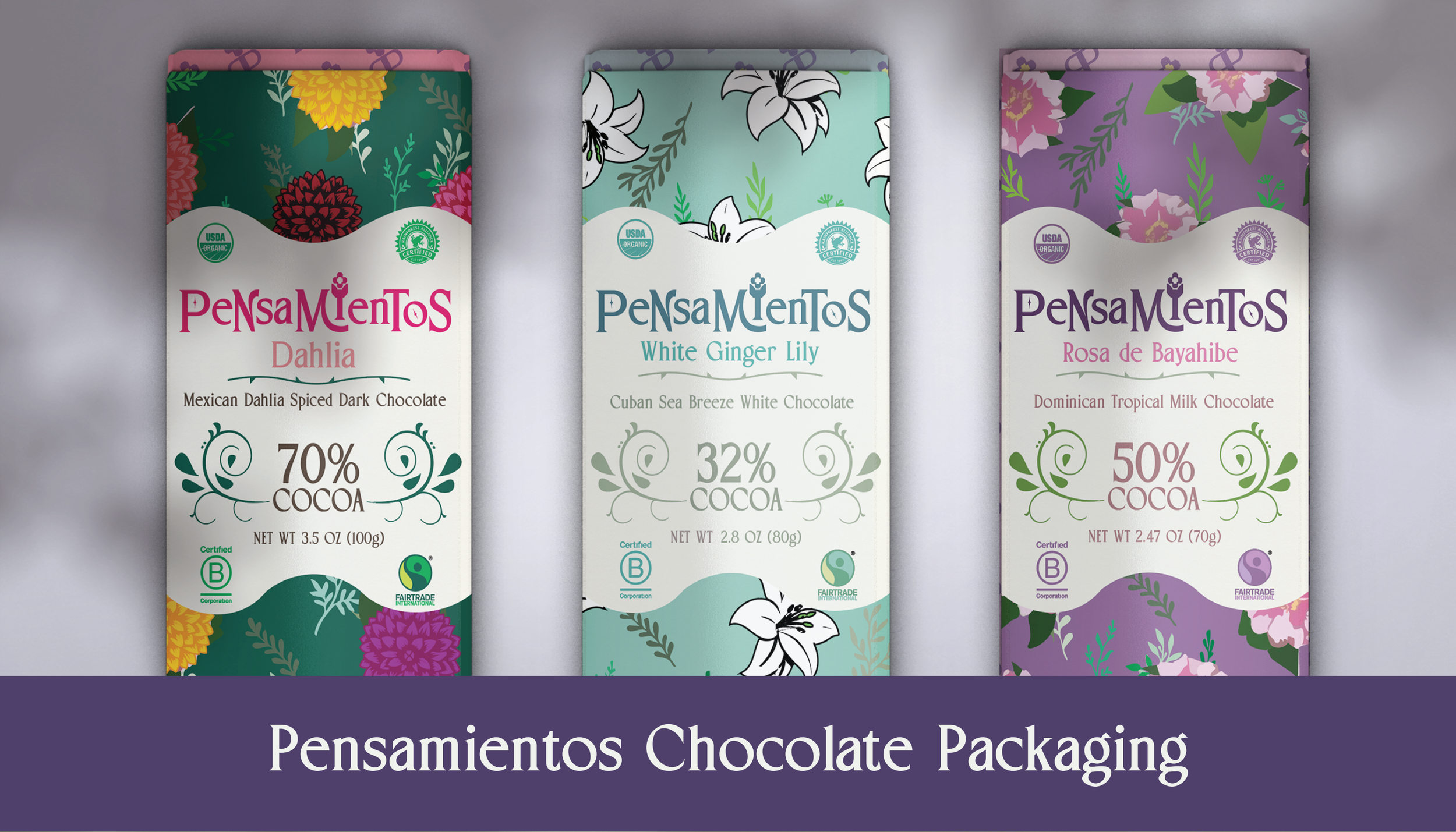 Pensamientos Chocolate Brand