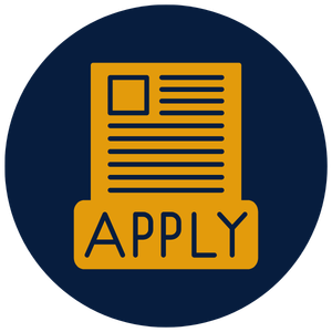 Icon of a newspaper with the word 'APPLY' at the bottom.