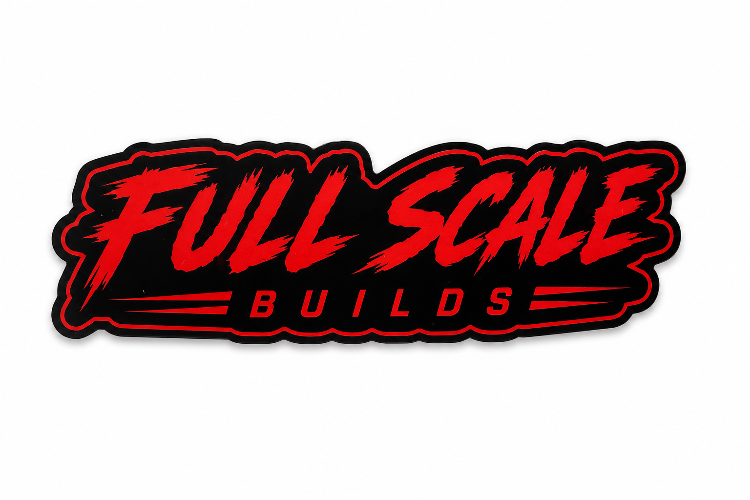 Full Scale Builds Sticker