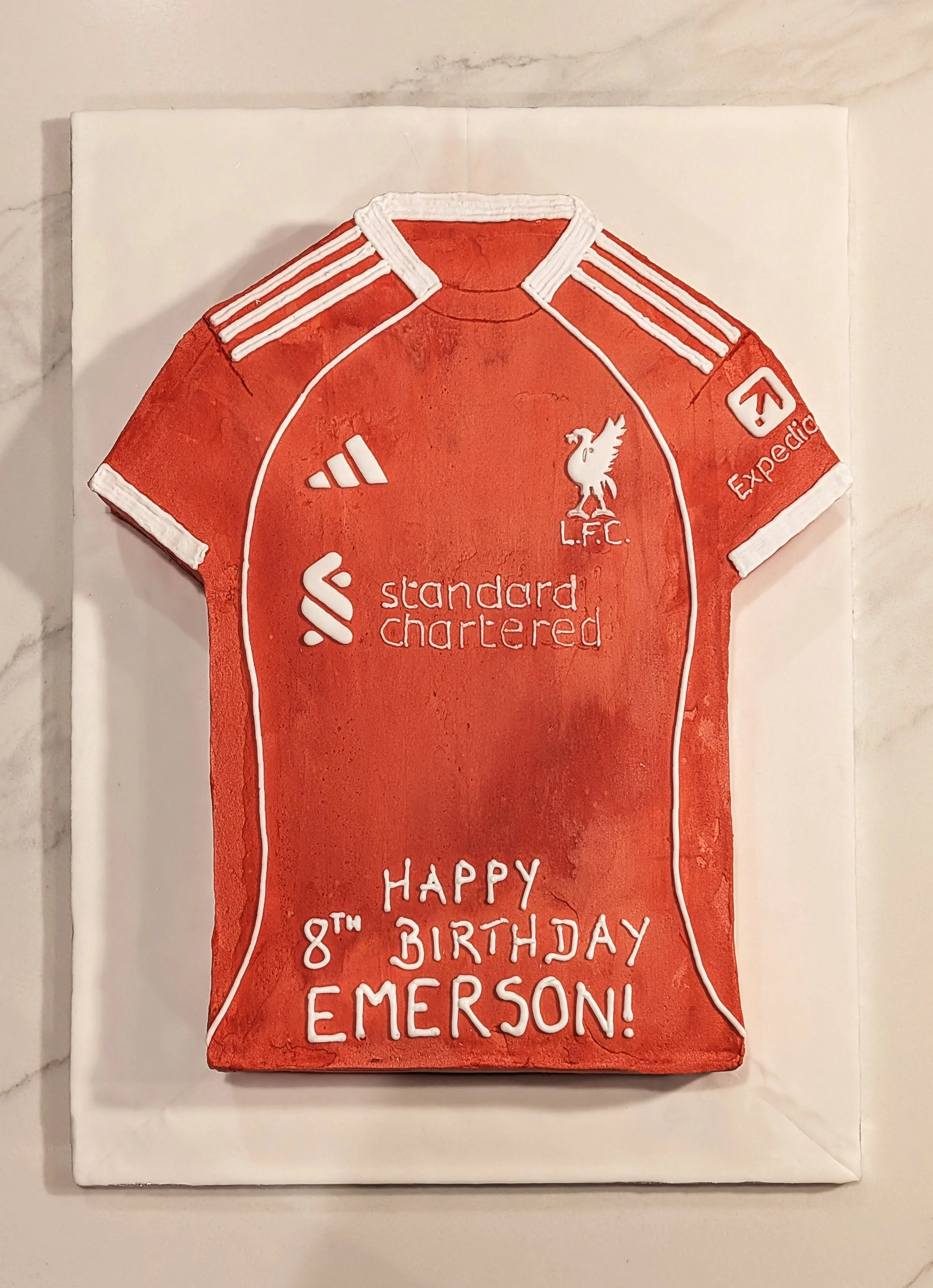 Buttercream football shirt