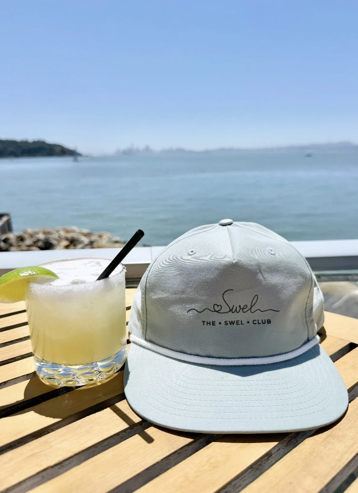 Swel Beach Cap (skinny marg not included)