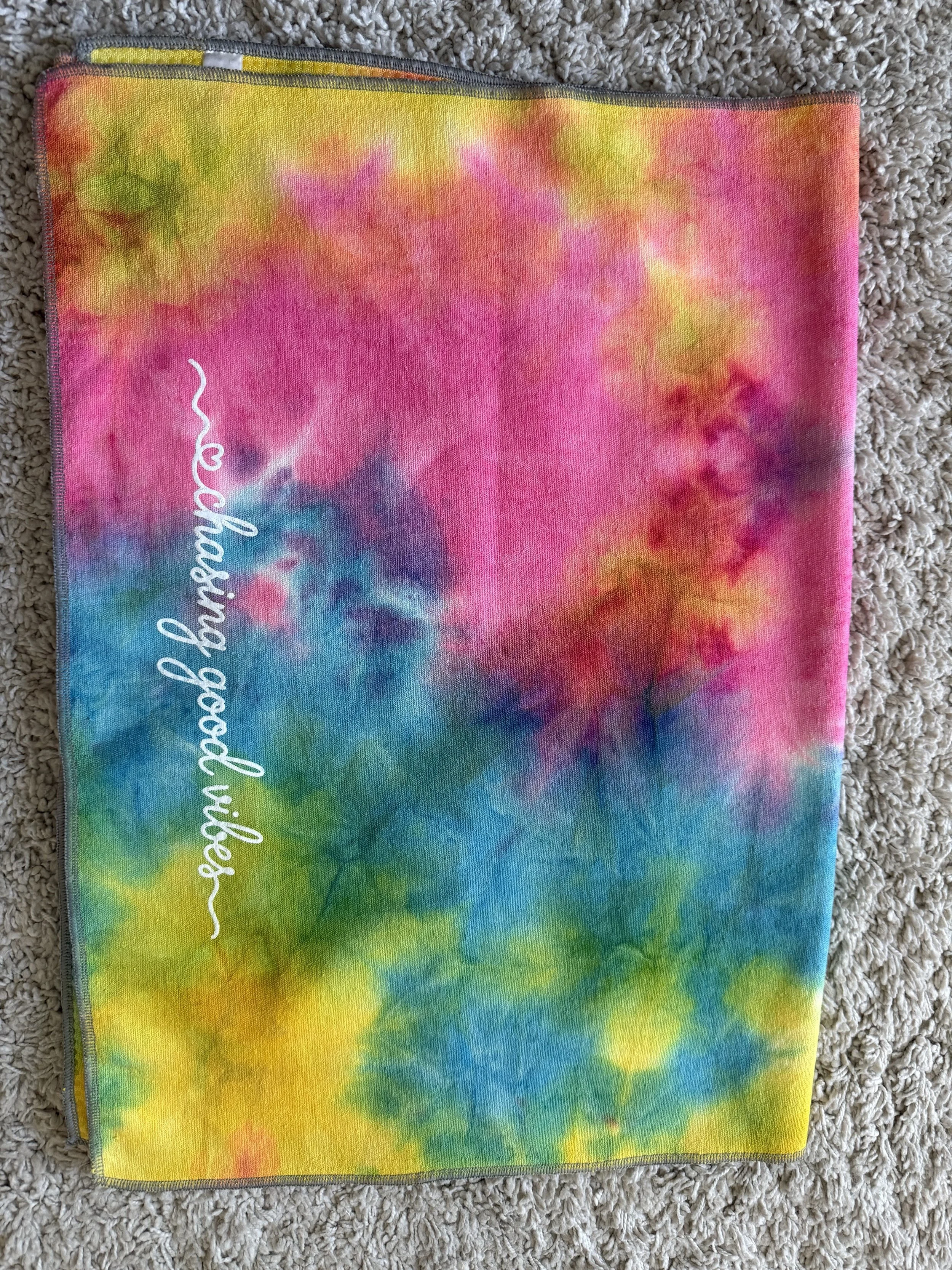 Chasing Good Waves Yoga Towel.jpg