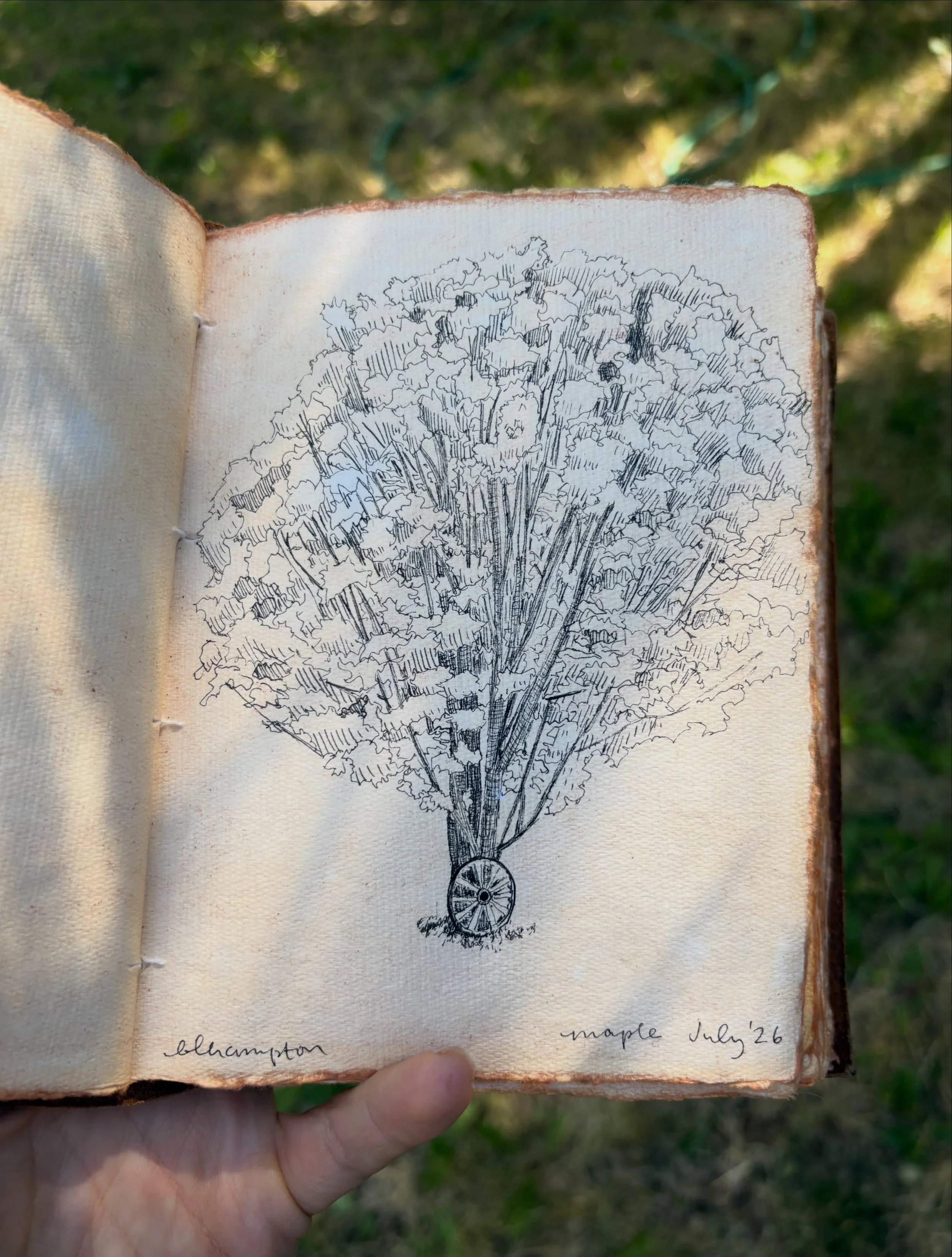 day 2/30 of drawing 🌳

I drew this while pulling apart Lego&rsquo;s for my 16 month old, so forgive the inconsistent line work 😆

Always balancing doing &ldquo;good enough&rdquo; work with littles around. I keep dreaming of being able to take lengt