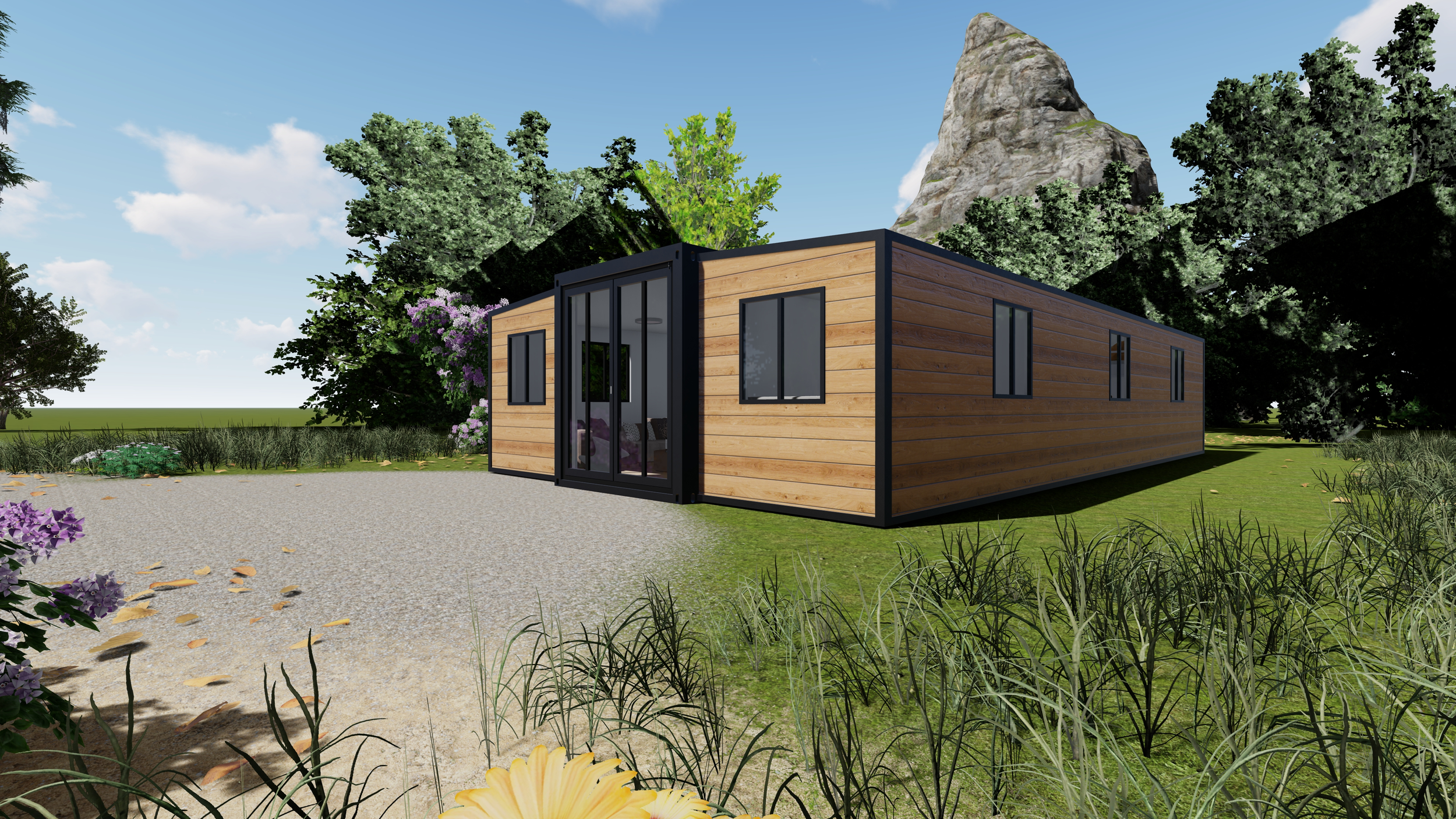 40 ft Expandable Home