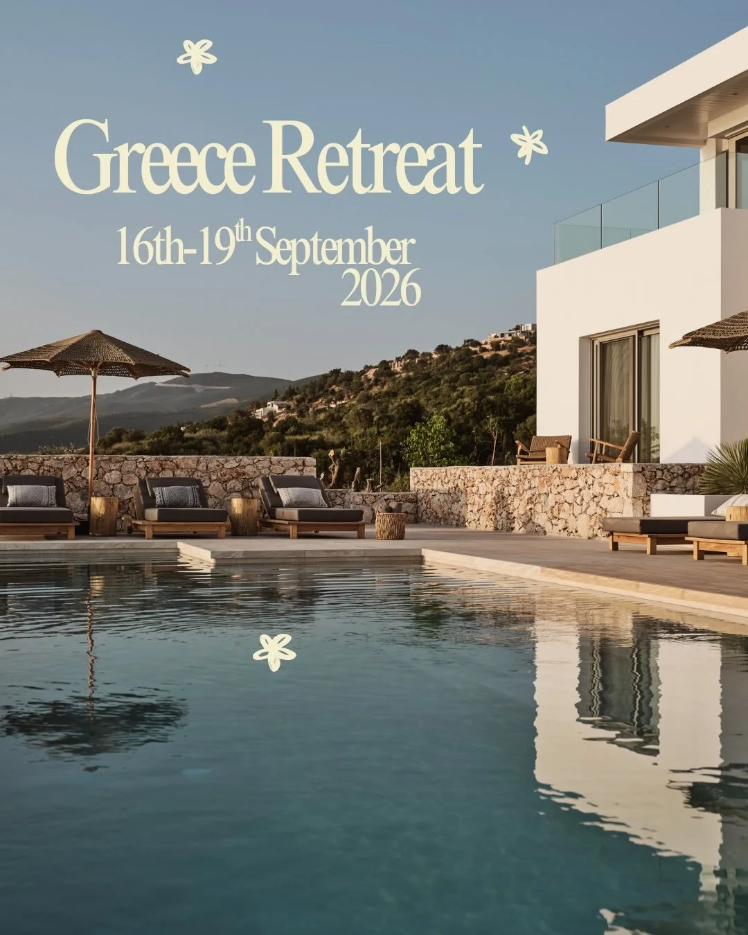 Greece Retreat 2026 part II☀️🧘🏻&zwj;♀️

We go again&hellip; 

Seeing as my September Greek retreat with @luul__co sold out, we&rsquo;ve added another! 

Awaken to sunrise yoga over the Ionian Sea, enjoy nourishing meals, and taking the time for you
