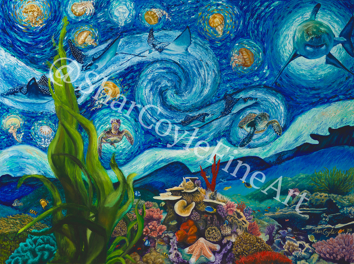 Starry Fish Night