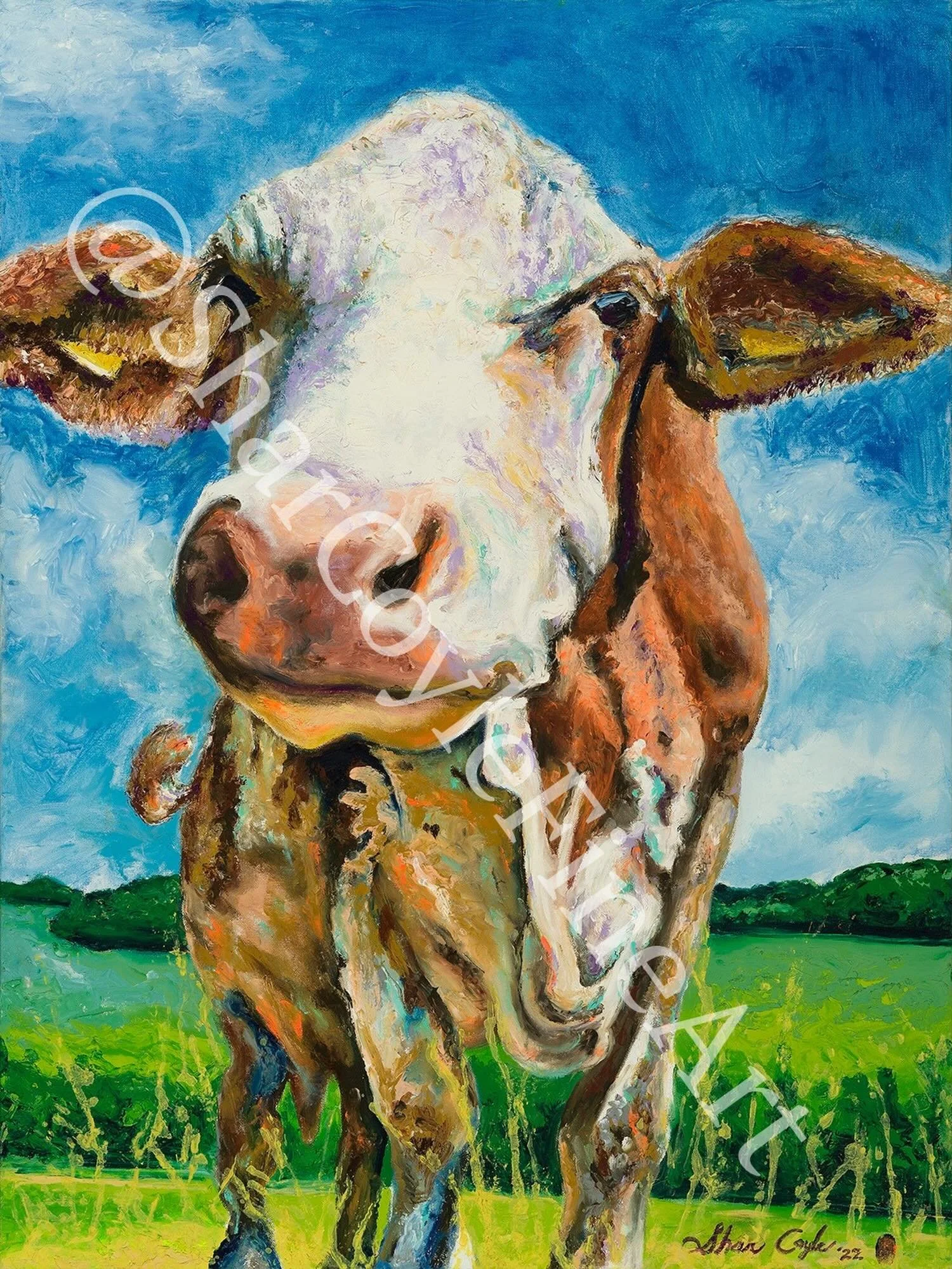 Chester the Cow.
Finger Painting Oil 30 x 40.
Original Available. 
Prints Available. 

I will be at the Tooele arts festival this weekend!

#artist #cow #original #art #fingerpainting