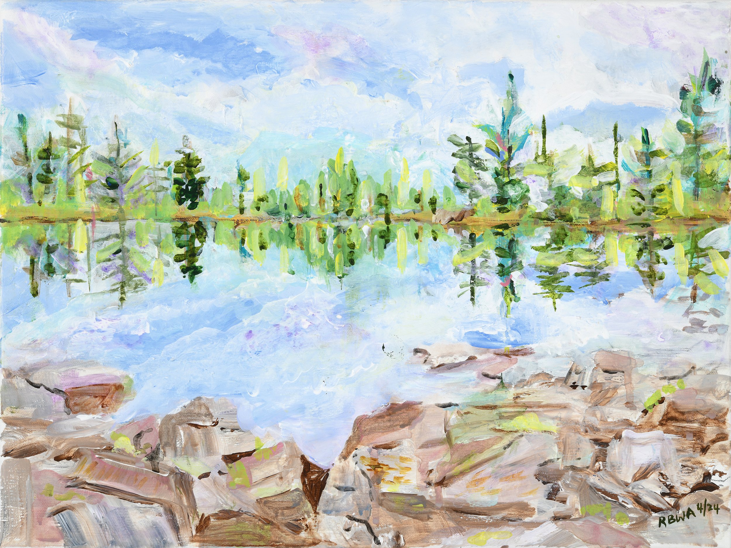 Mountain Lake with Reflection.jpg