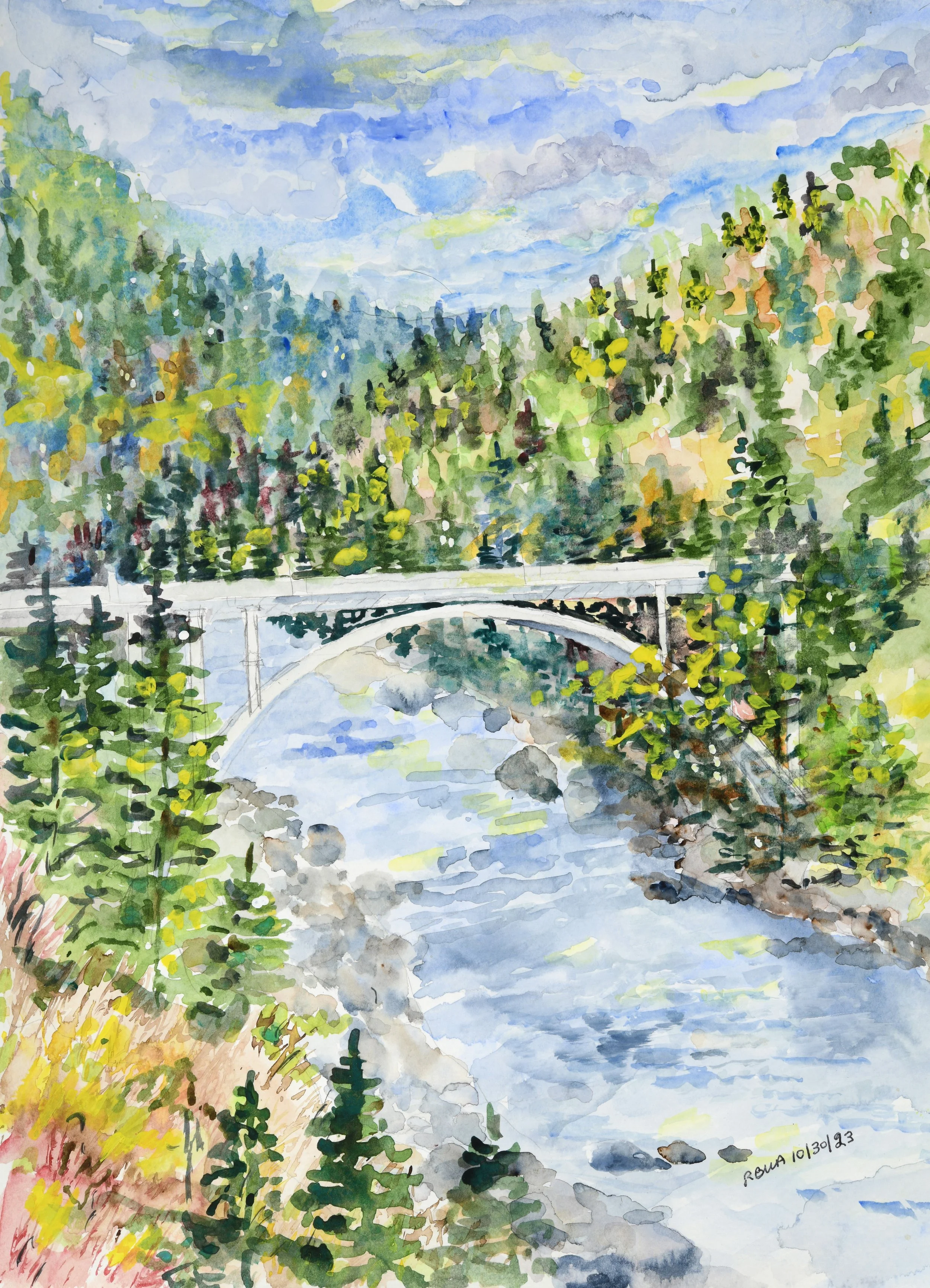 Rainbow Bridge, Cascade, Idaho
