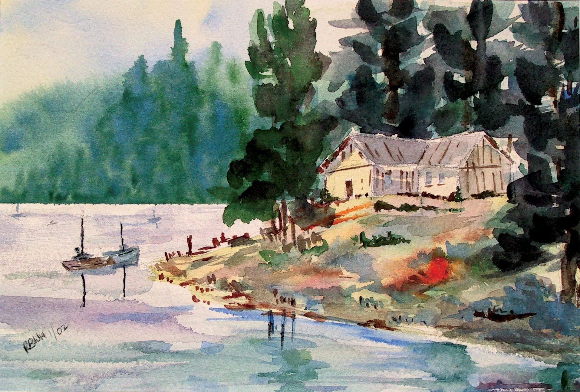 Misty Morning, Payette Lake
