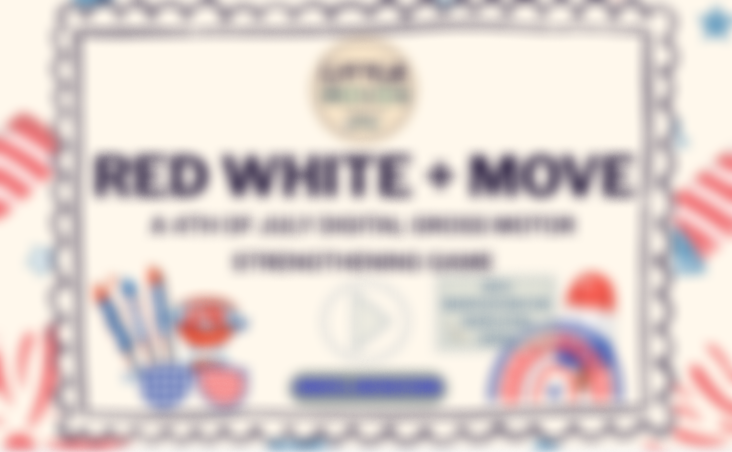 Red, White + Move Digital Game