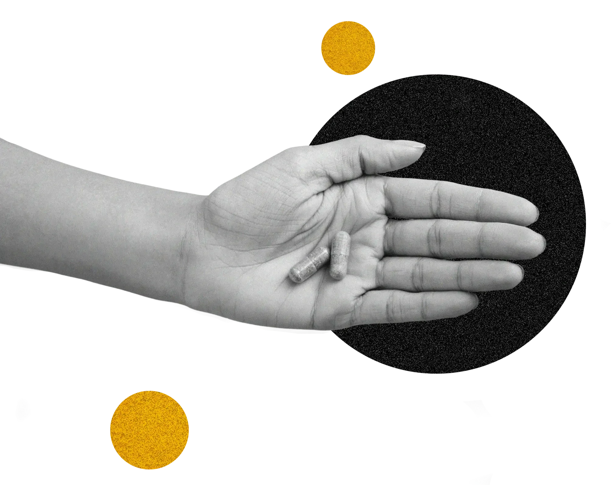 hand holding out antidepressants and mood stabilizers