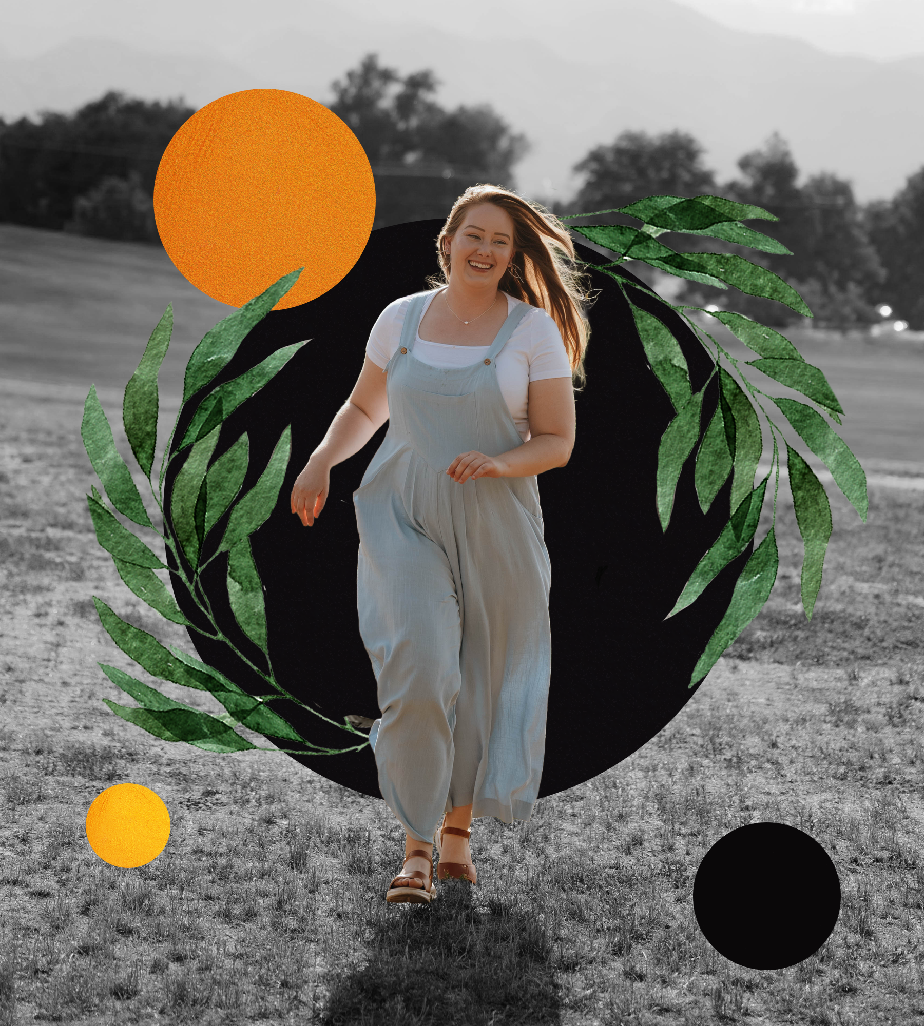 Felicia Joy running
