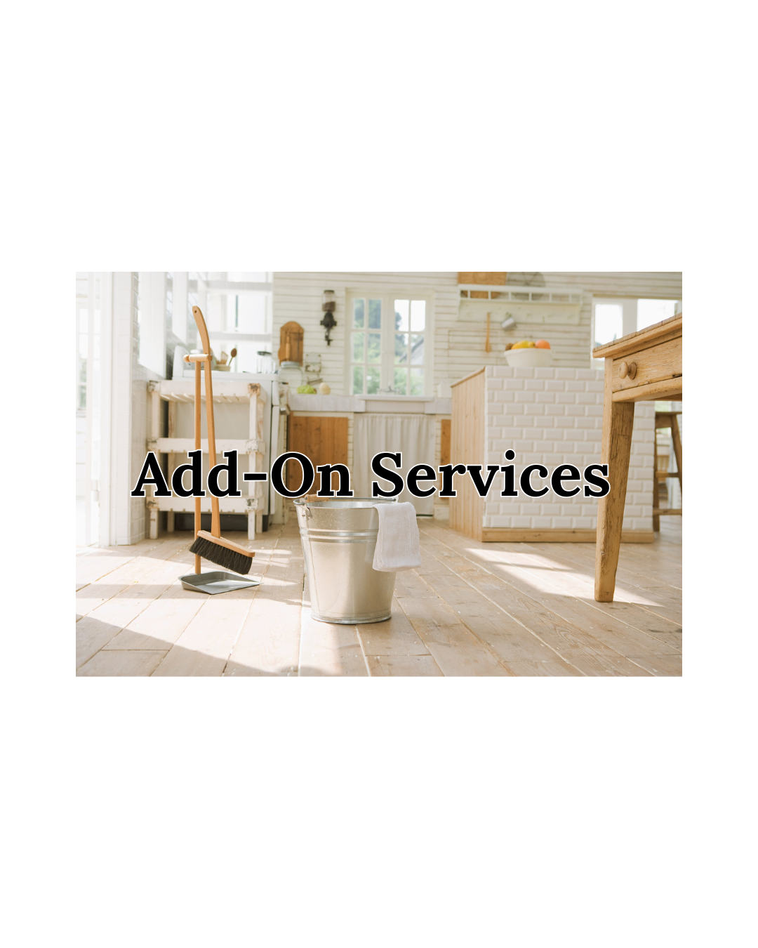 Add-On Services (Additional Charges Apply)