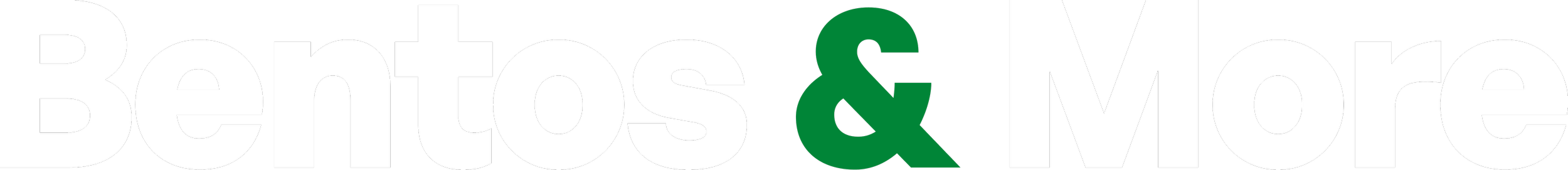 The logo of BENTOS & MORE.