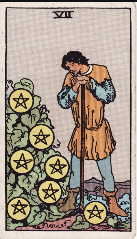 Seven of Pentacles Meaning: Patience, Growth &amp; Waiting for Results