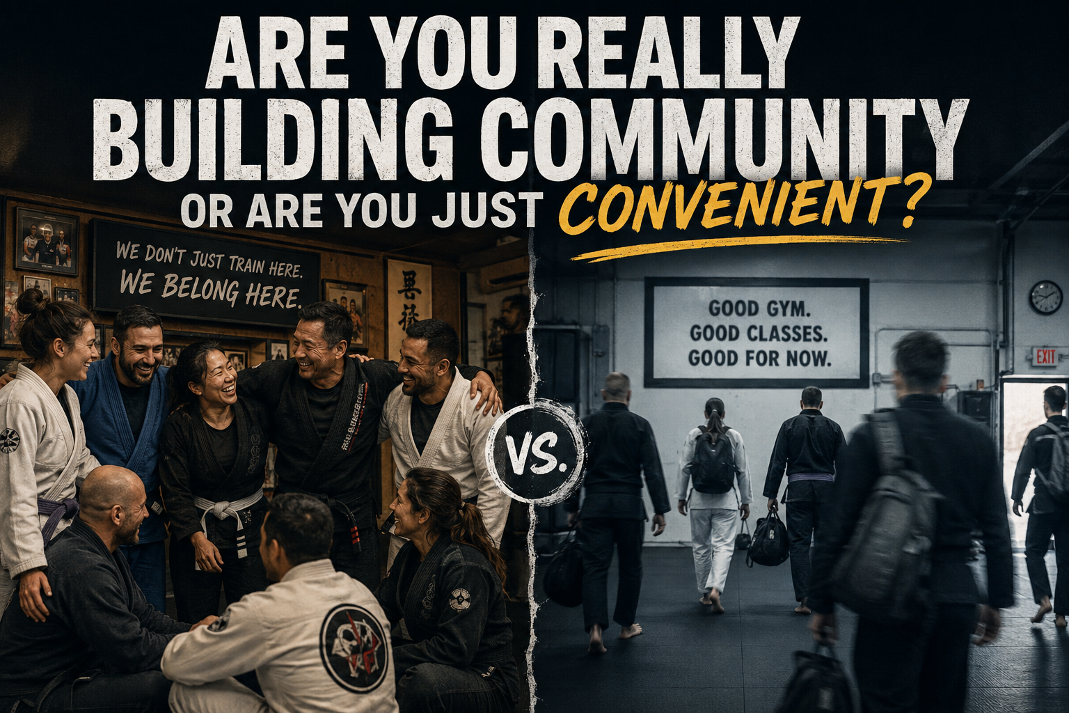 Are You Really Building Community — or Are You Just Convenient?