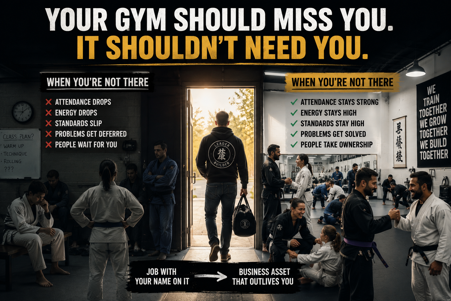Your Gym Should Miss You. It Shouldn’t Need You.