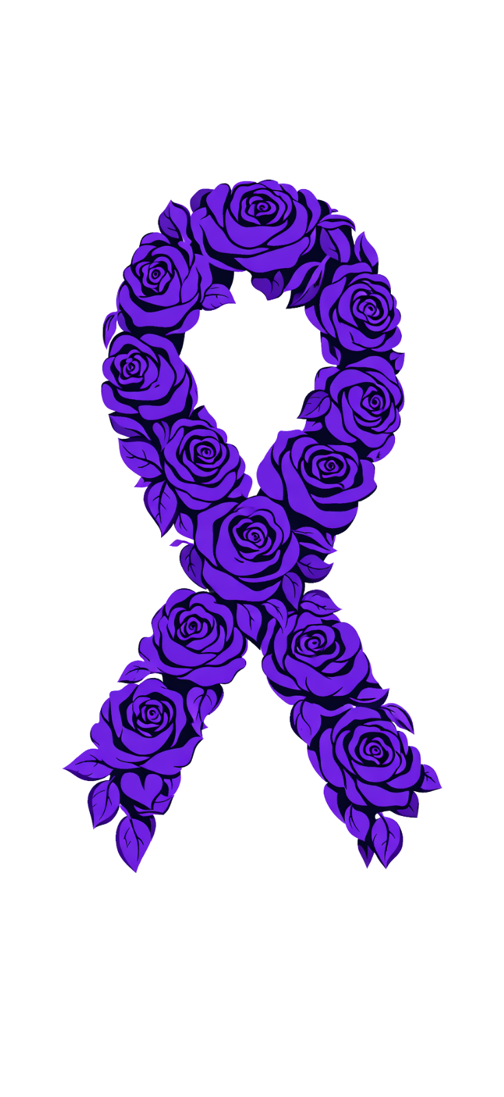 Janice loved purple and roses. The Purple Rose Ribbon is a symbol of her fight!