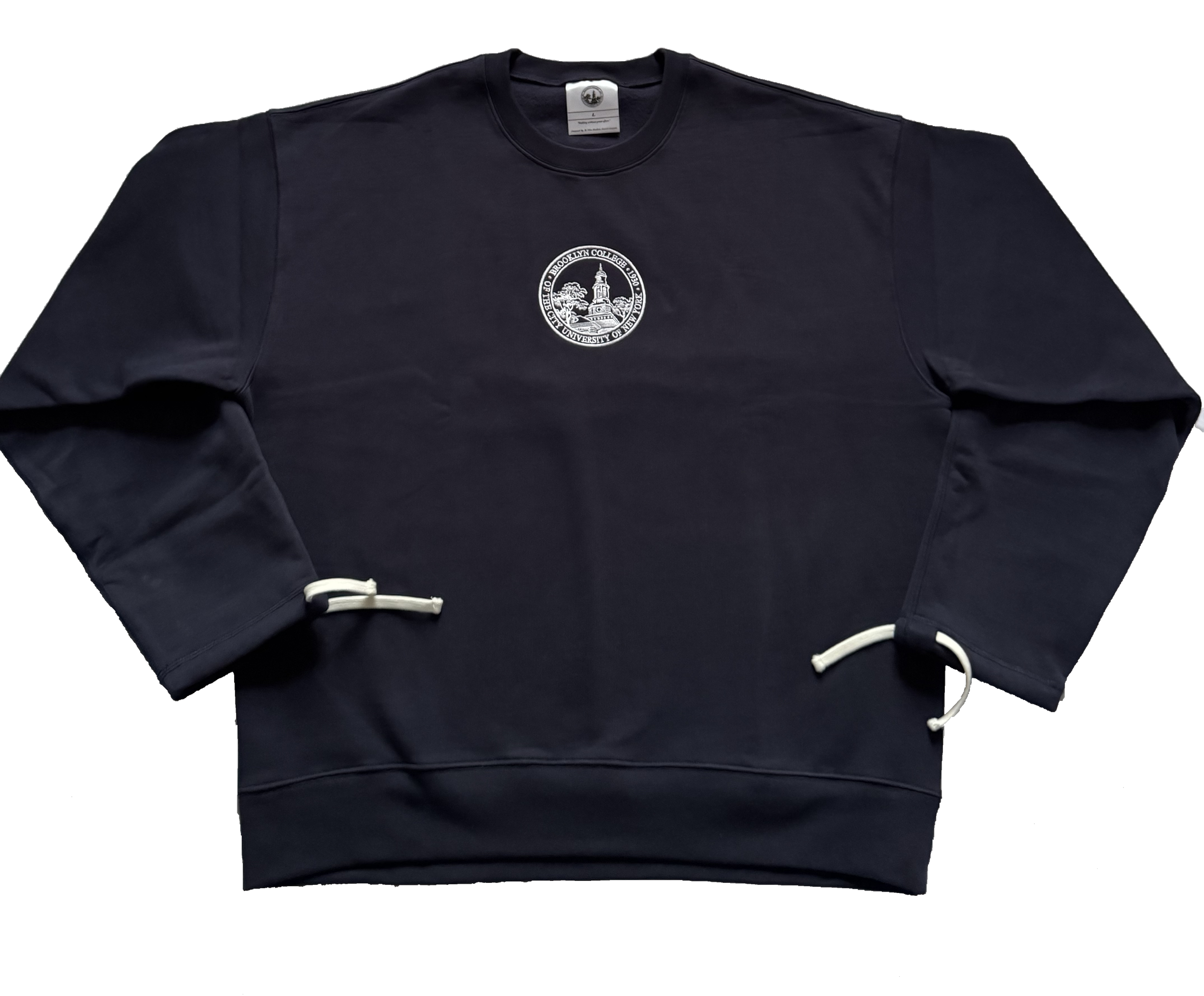 Brooklyn College Heritage Sweater Navy Blue