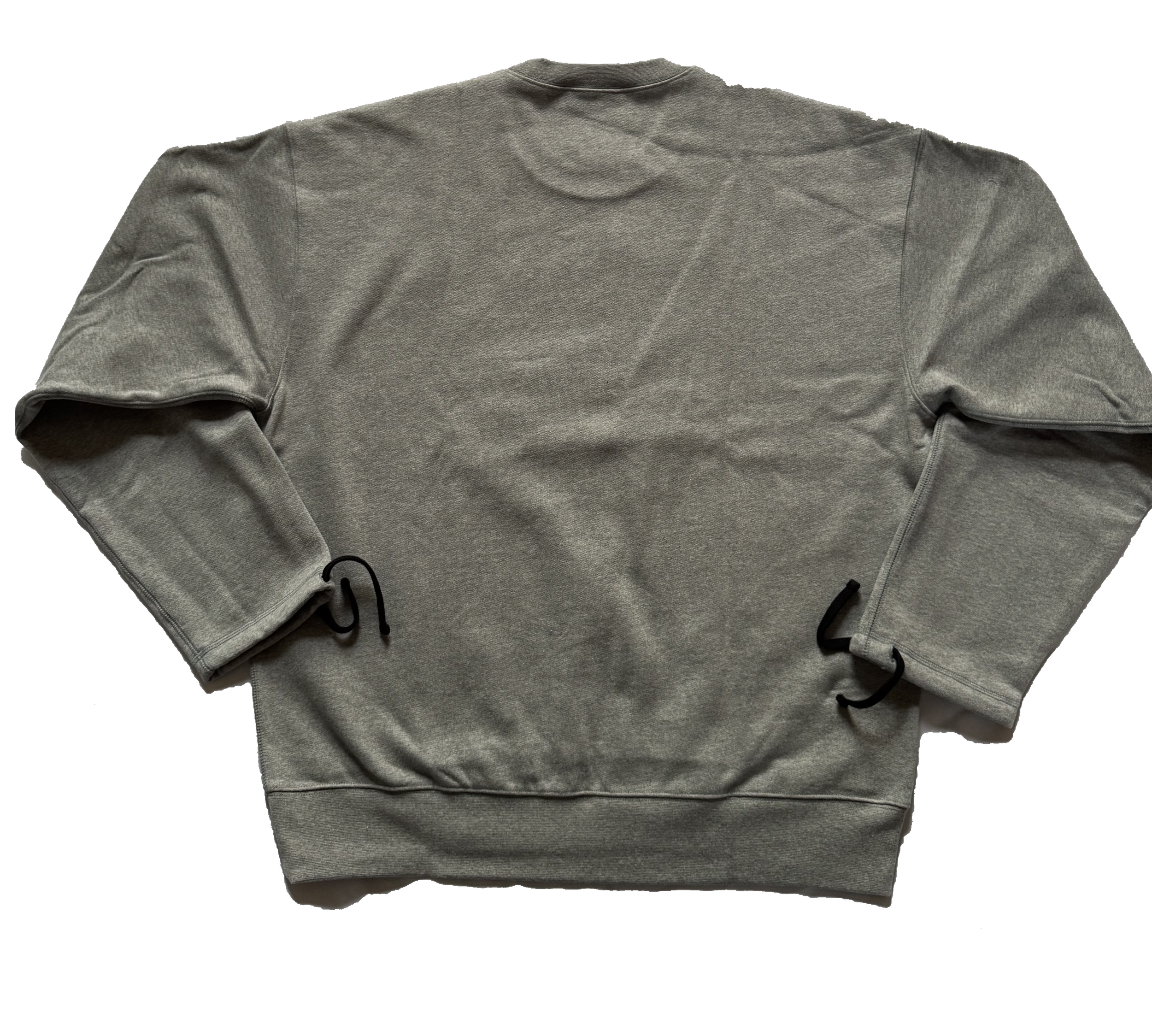 Brooklyn College Heritage Sweater Heather Grey (back)