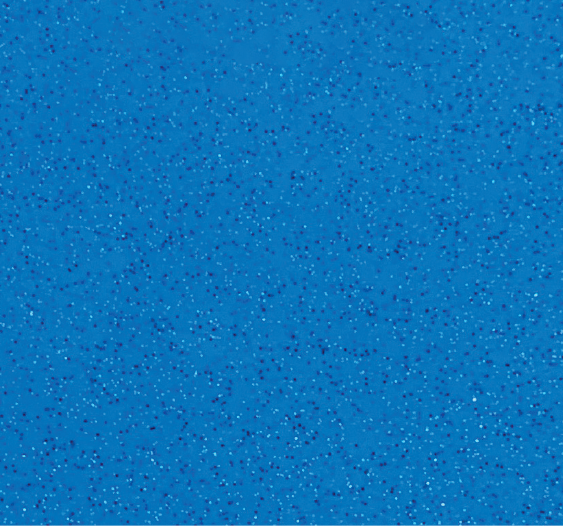 Swatch of pool gel coat colour