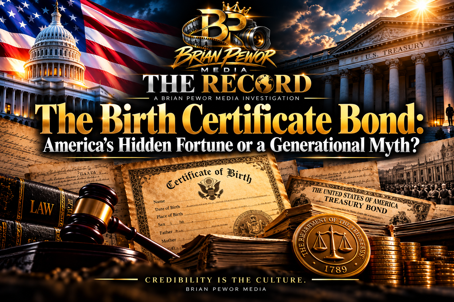 The Birth Certificate Bond: America's Hidden Fortune or a Generational Myth?