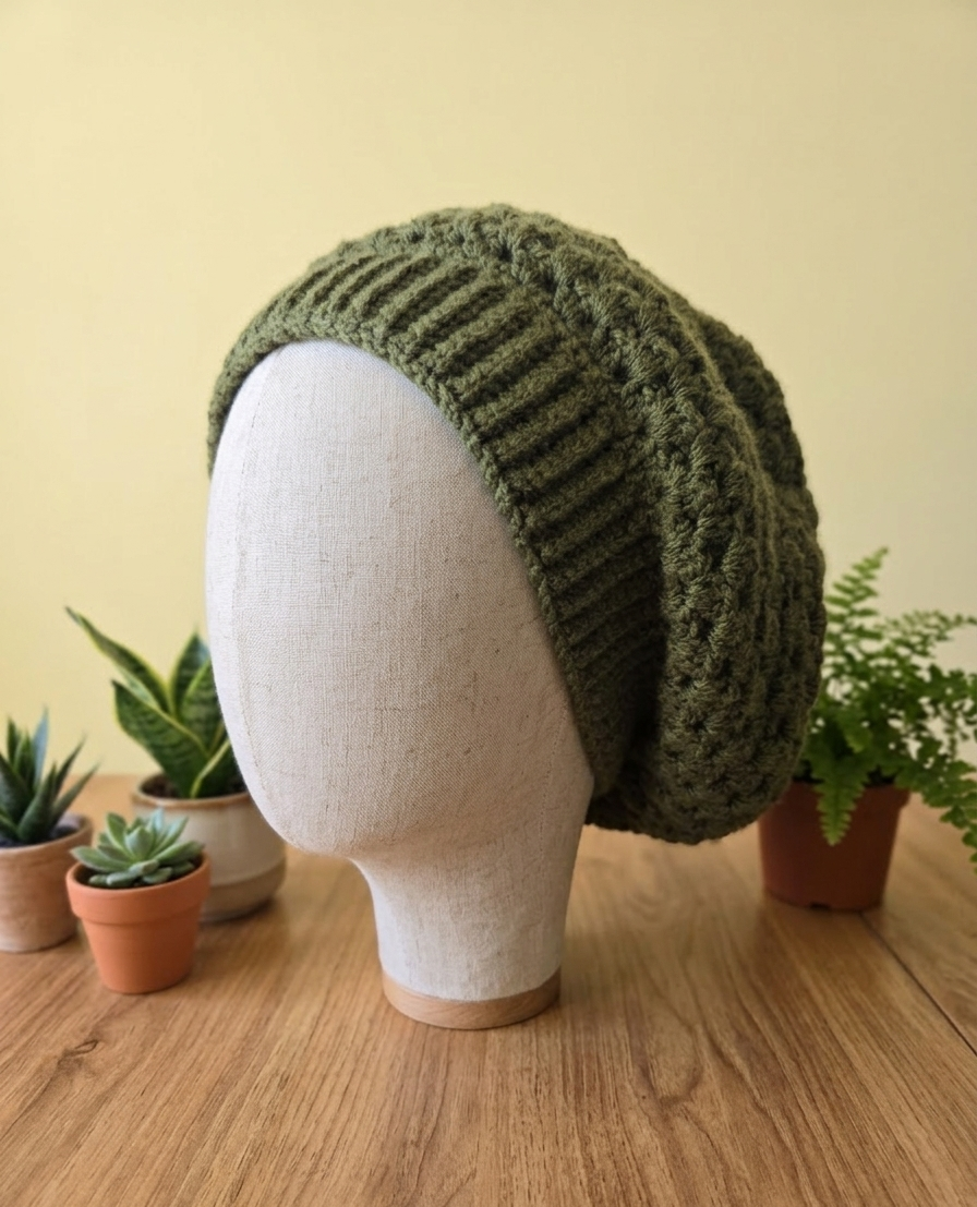 Granny Slouchy Beanie