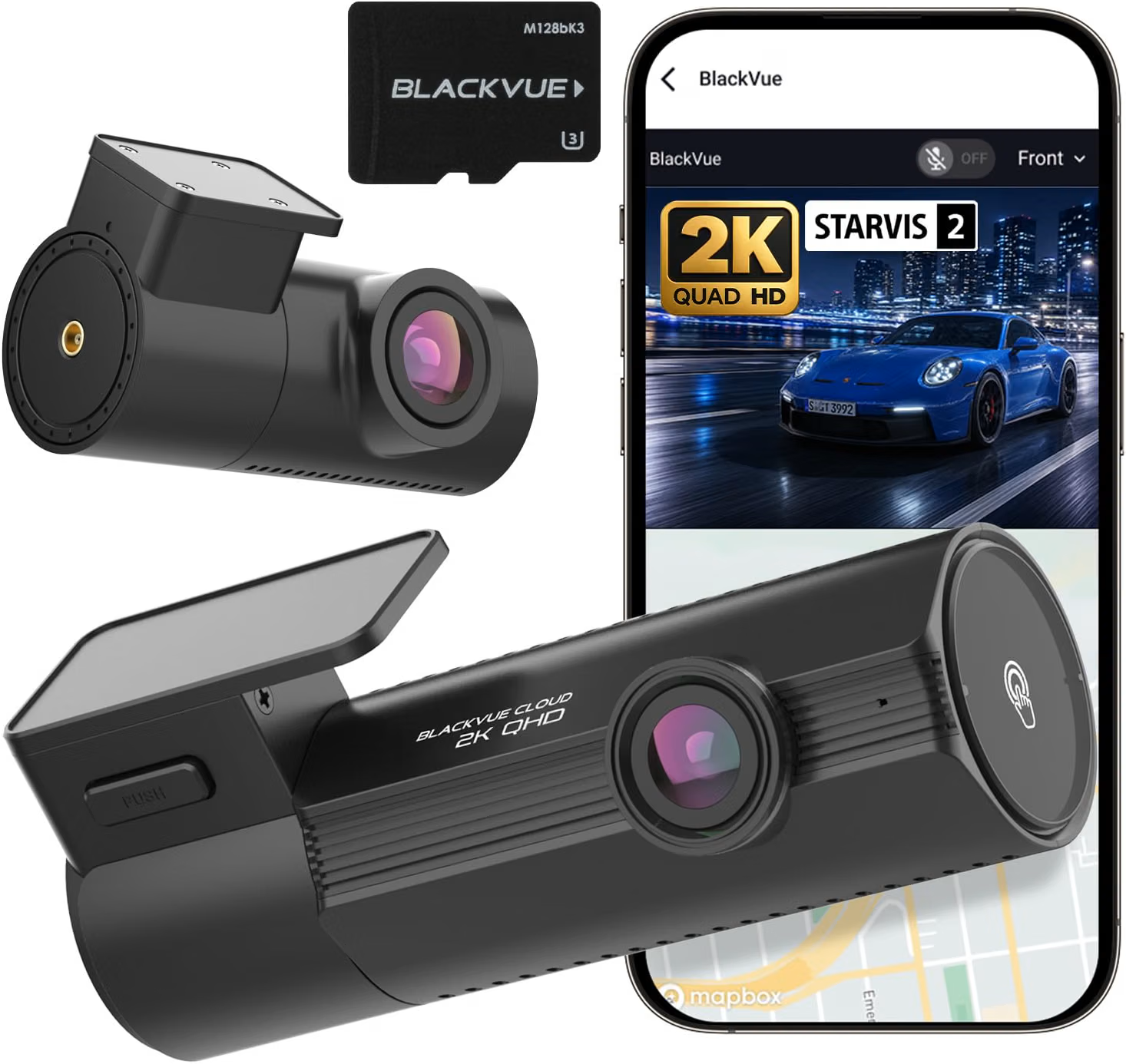 Blackvue Elite 8 Dashcam (2k+2k)