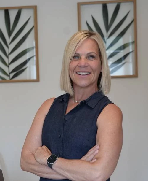 Barbara McGee Strauss, PMHNP-BC, in her Boise office