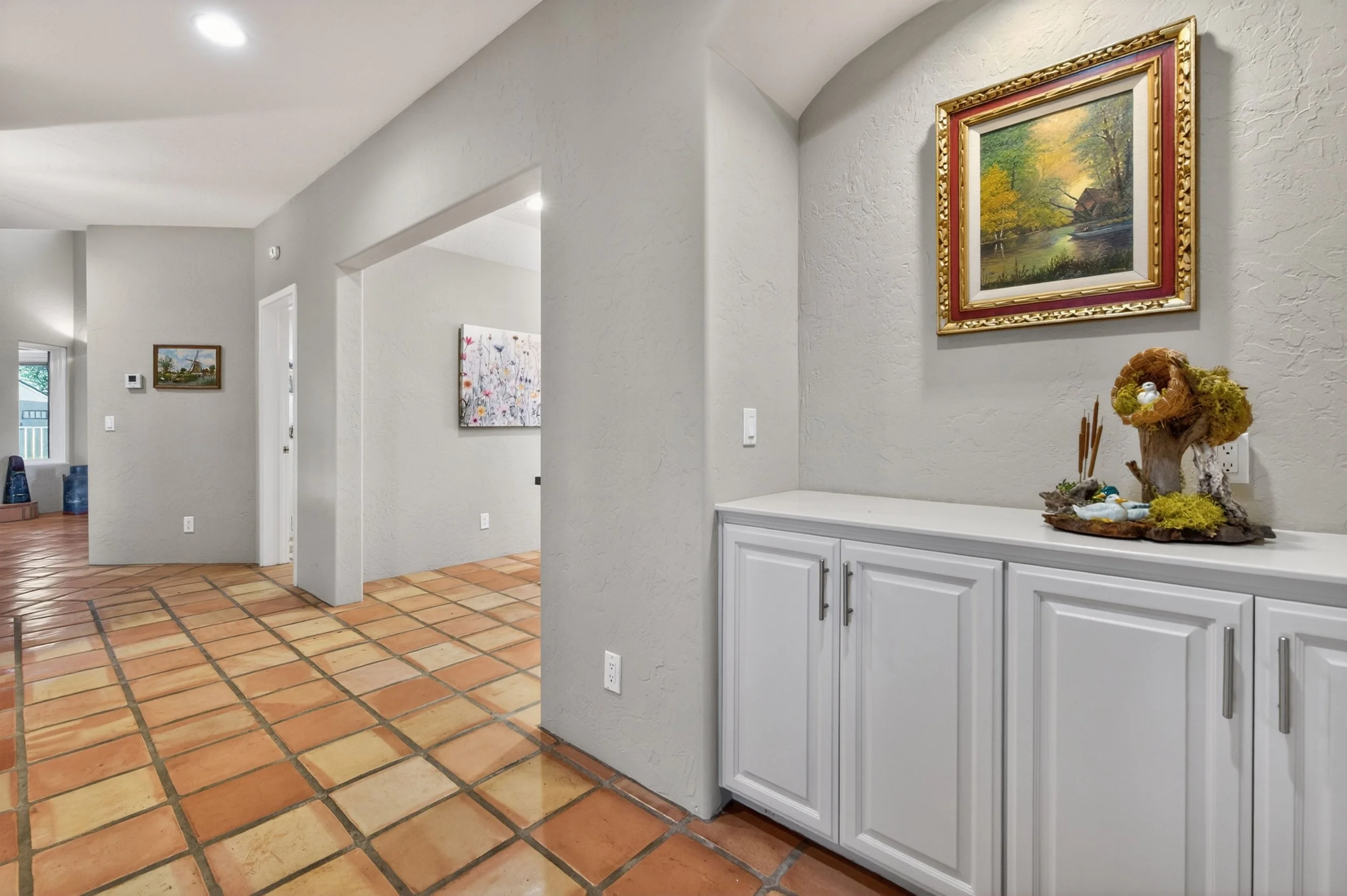 Custom built-in cabinetry and refined interior finishes at Airola Ranch luxury estate in Calaveras County California