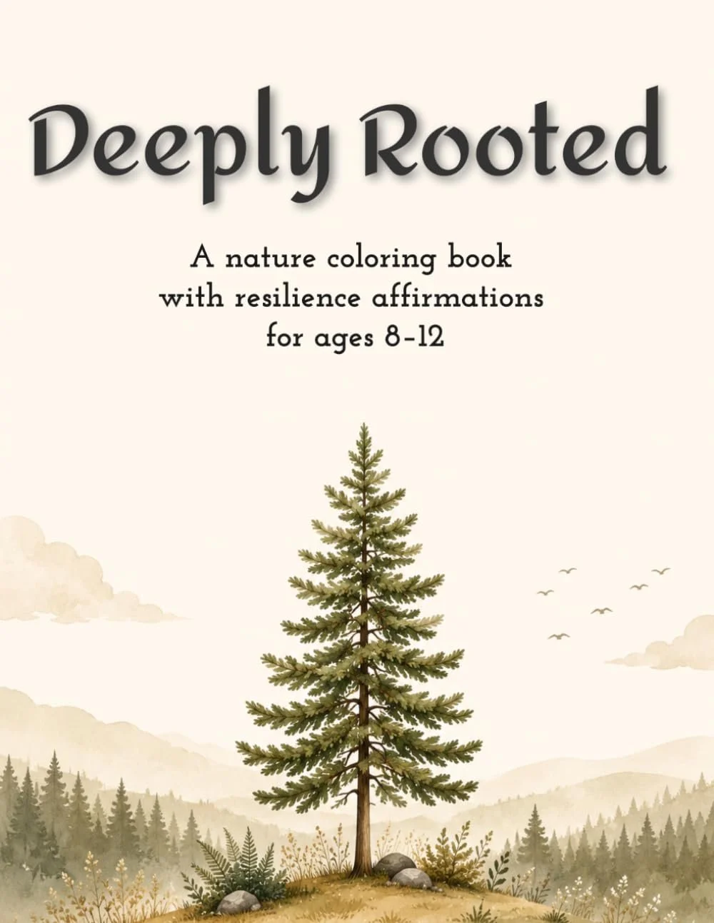 This artfully done coloring book encourages kids to bounce back from setbacks, learn from mistakes, and keep going when things don't go as planned. Each page features beautiful pictures of trees and an affirmation of resilience.