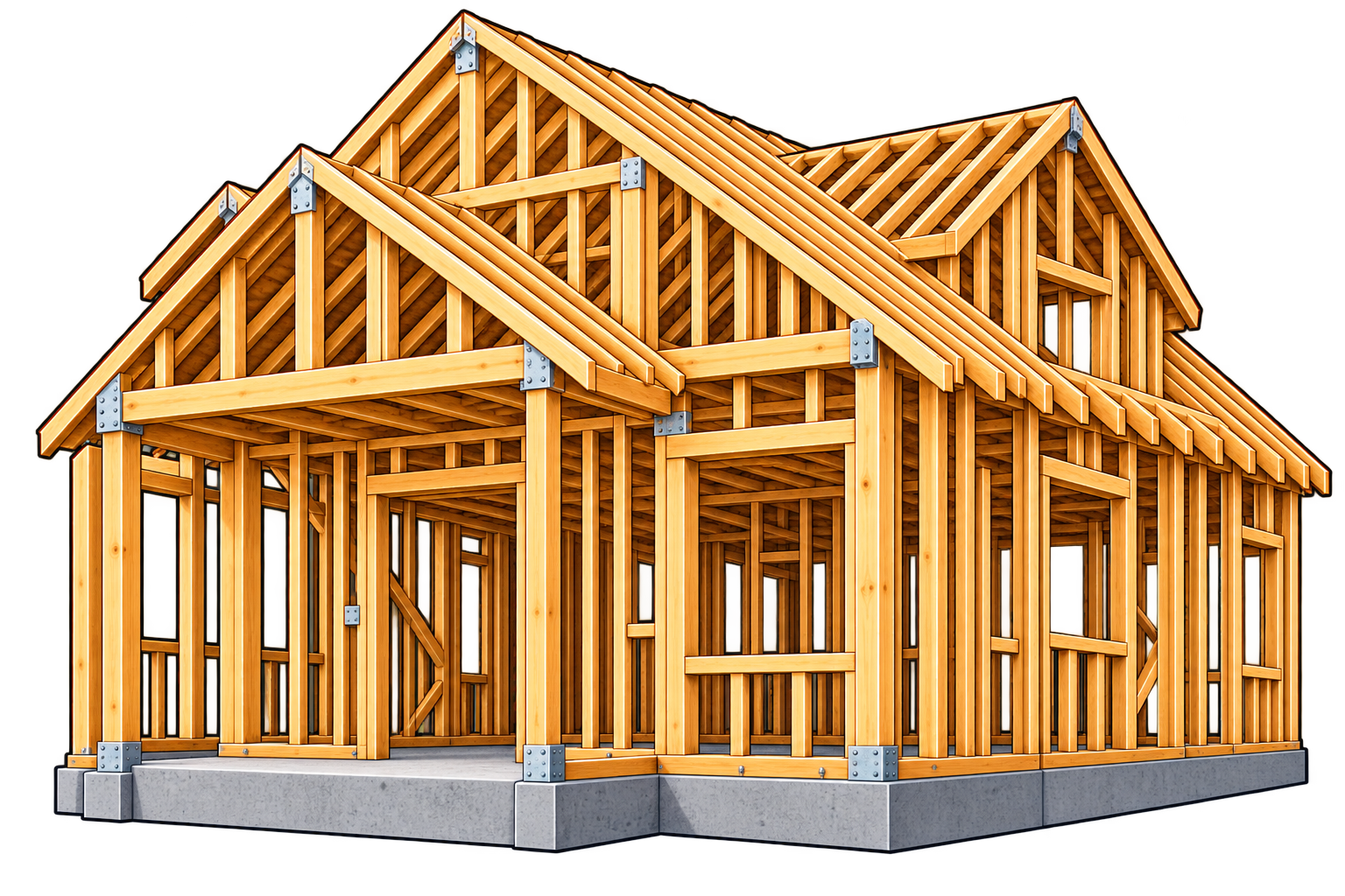 Residential Framing Icon