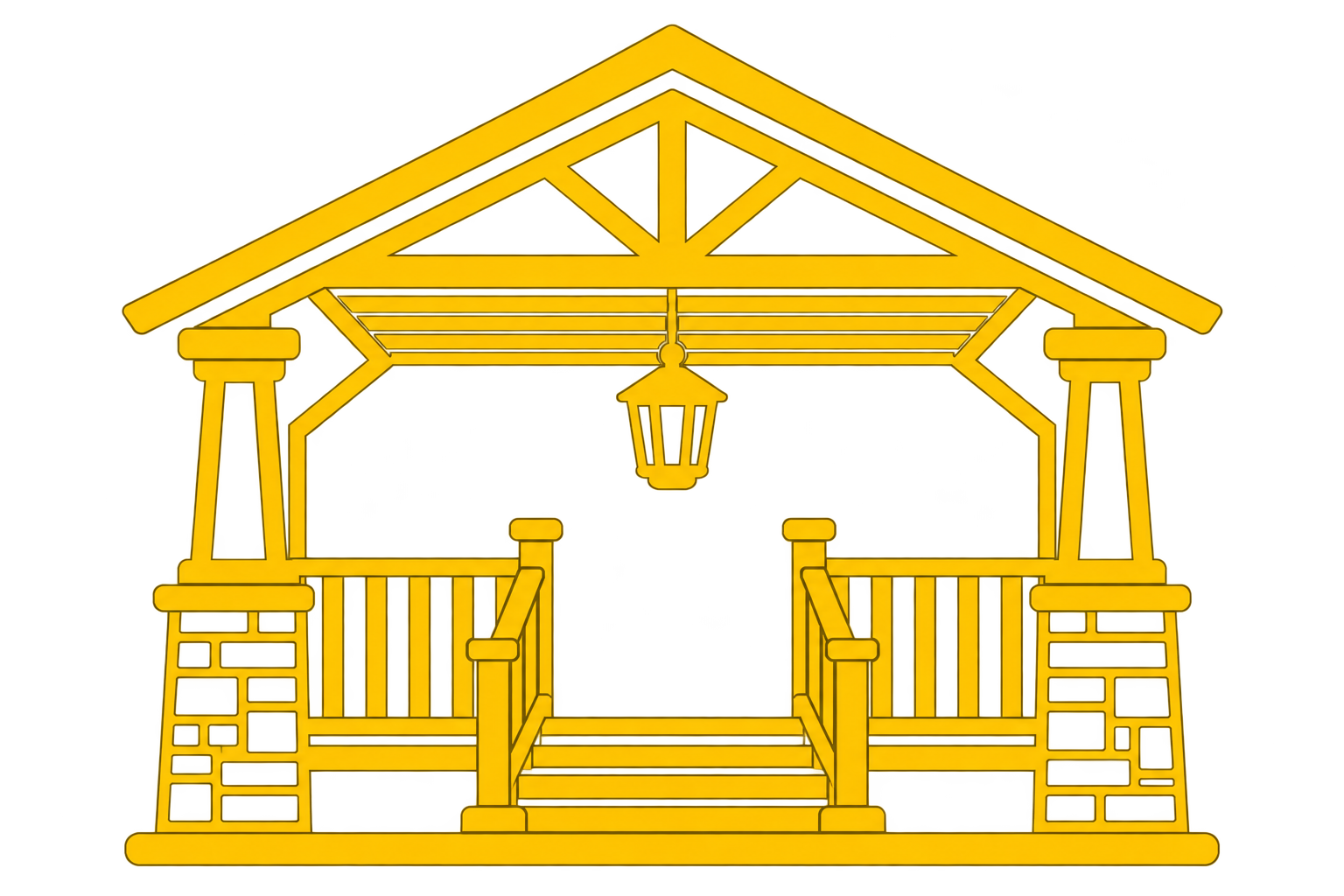 Custom porches icon