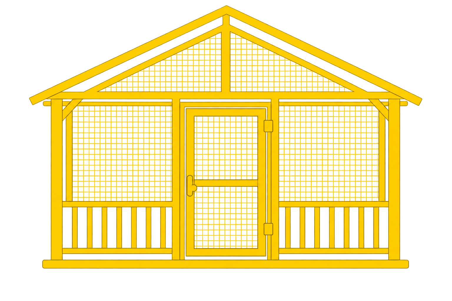 Screened in spaces icon