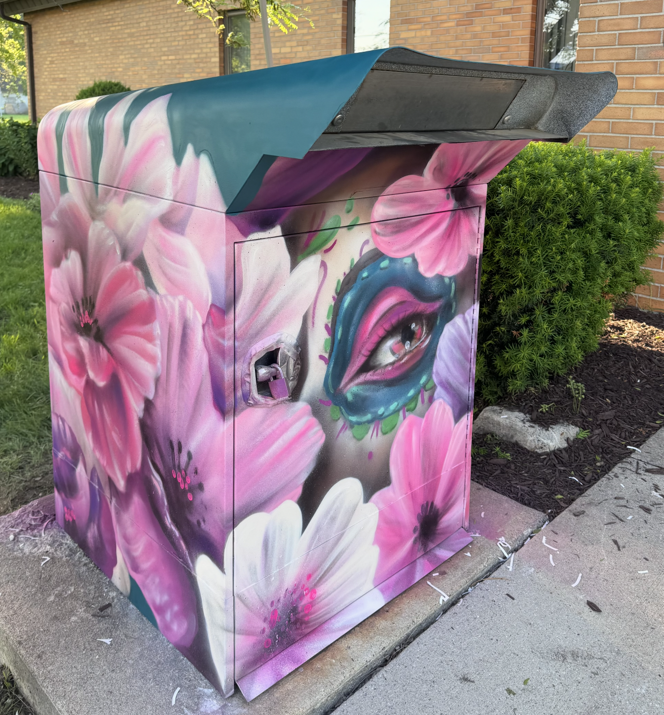 Utility box 2 - Saginaw, Michigan (2025)