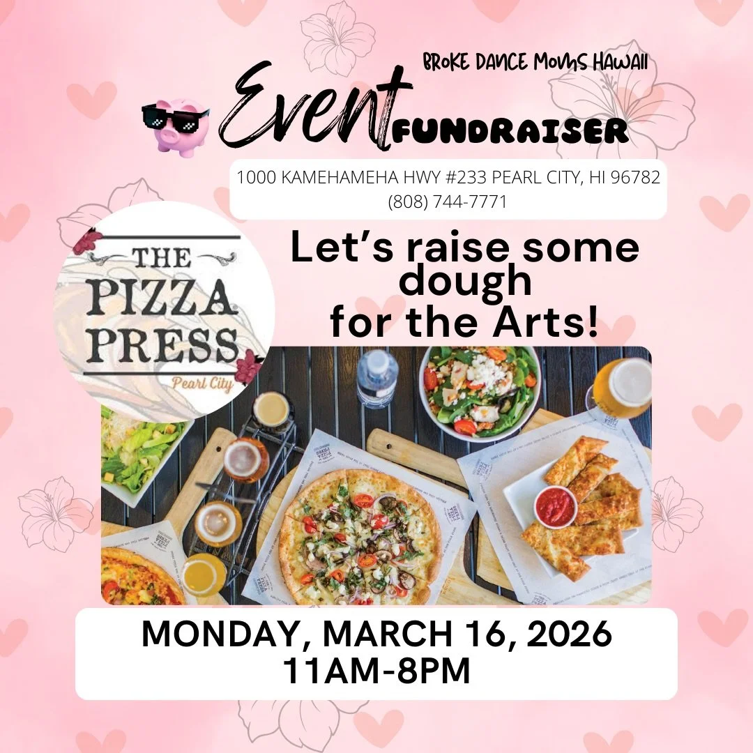 🍕IT&rsquo;S A PIZZA PARTY! &mdash;Help us raise some dough for the Arts! Happy Hour &amp; all, bring the entire family for lunch, a snack bite &amp; dinner. Let the Pizza Press team know who invited you. We will also be fundraising with baked goods 