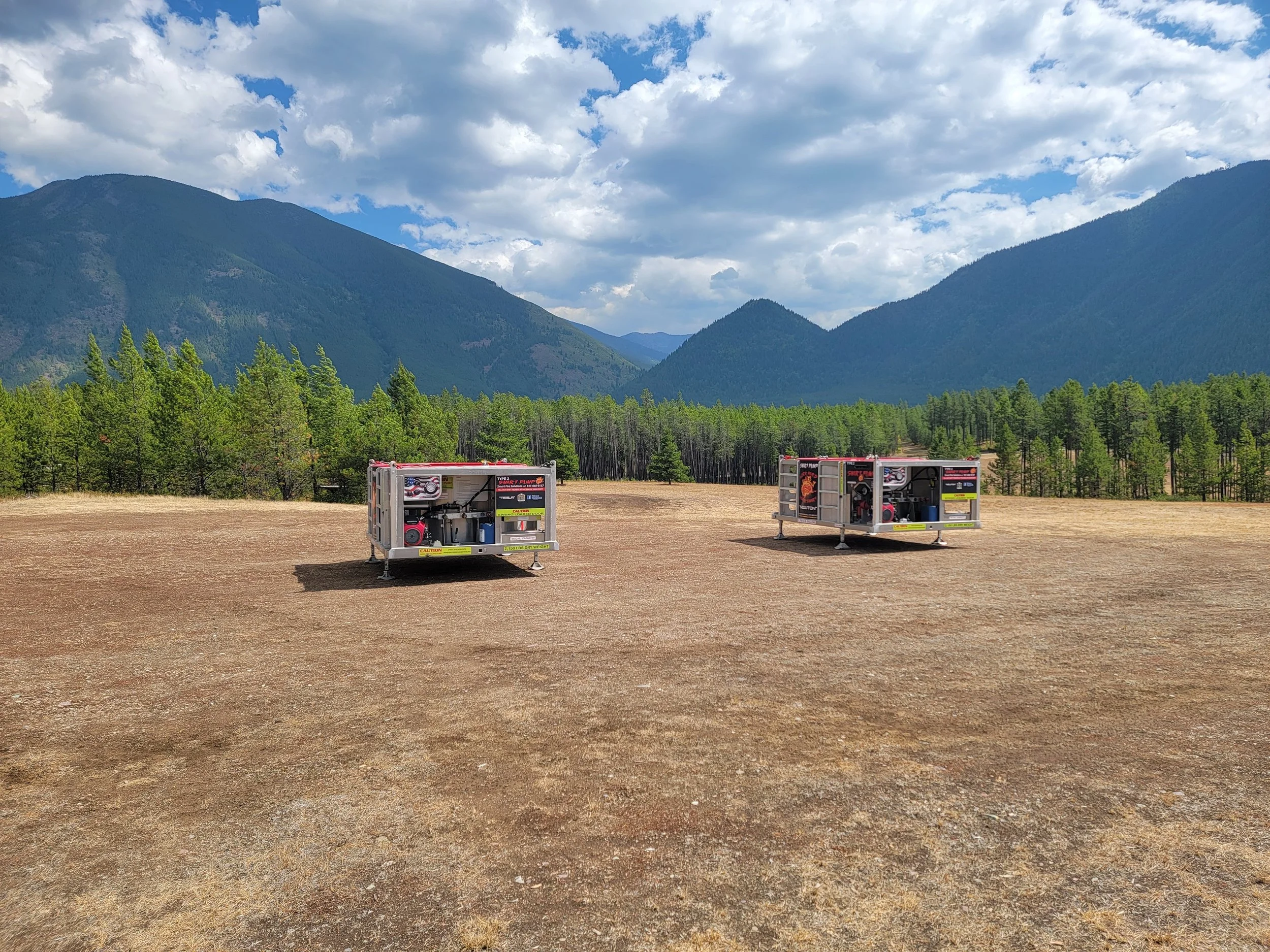 2024 Ridge Fire MT Helibase
