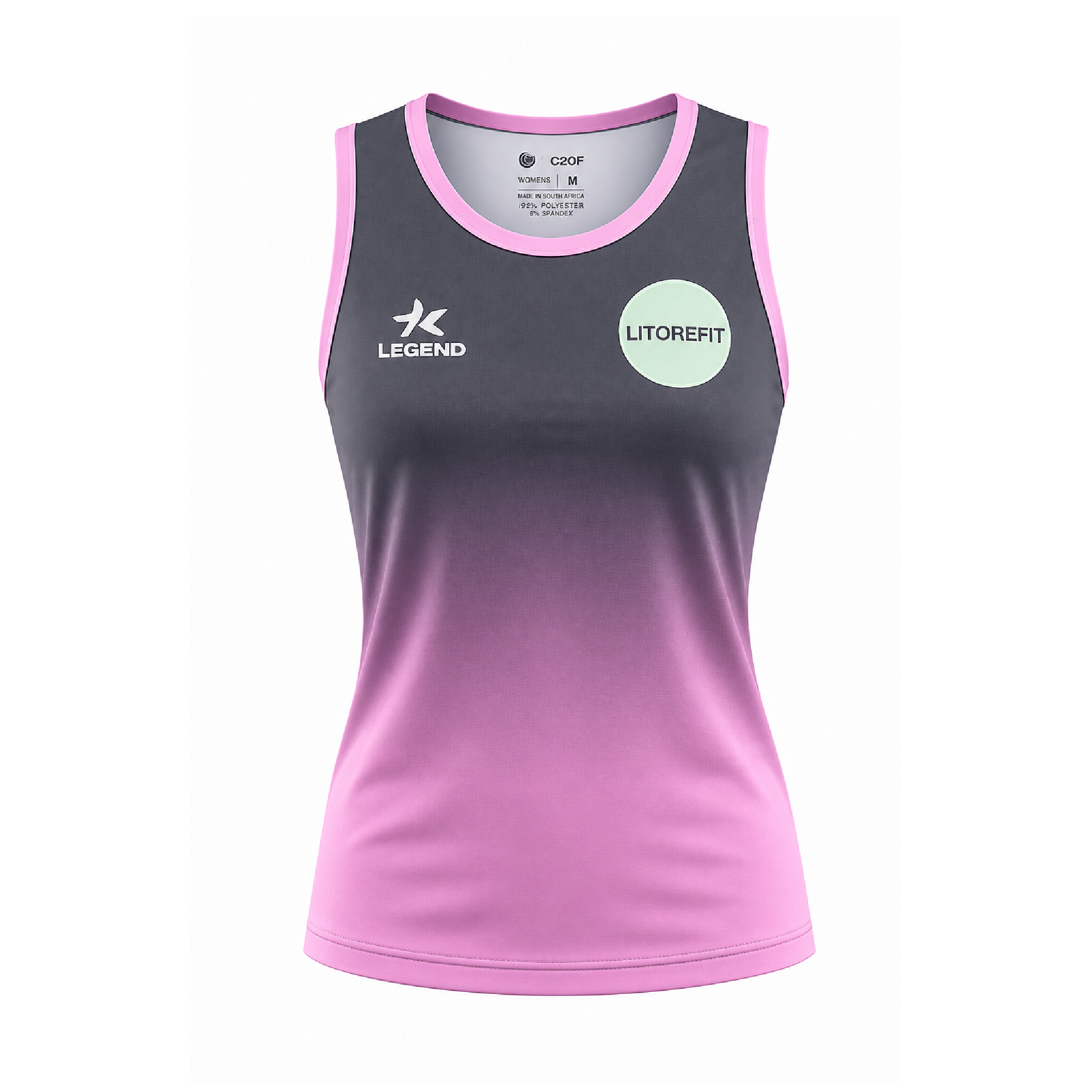 Litore Uniform-Pink Womans Singlet.png