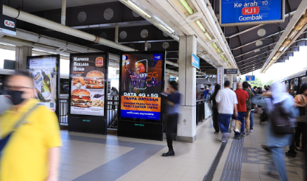 LRT Station Lightboxes
