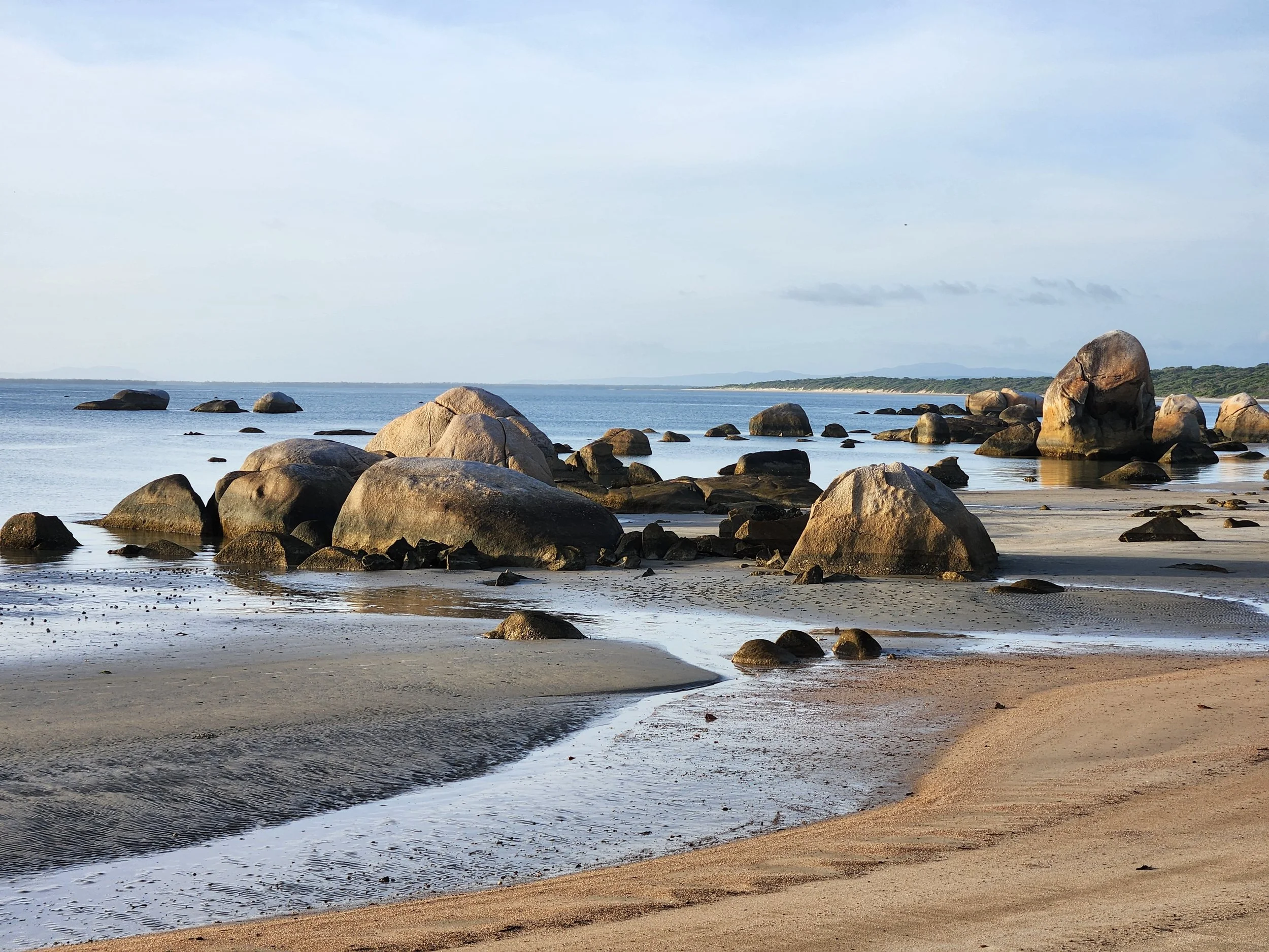 Rocky Far North Queensland coastline landscape near a JR Pipelines project location