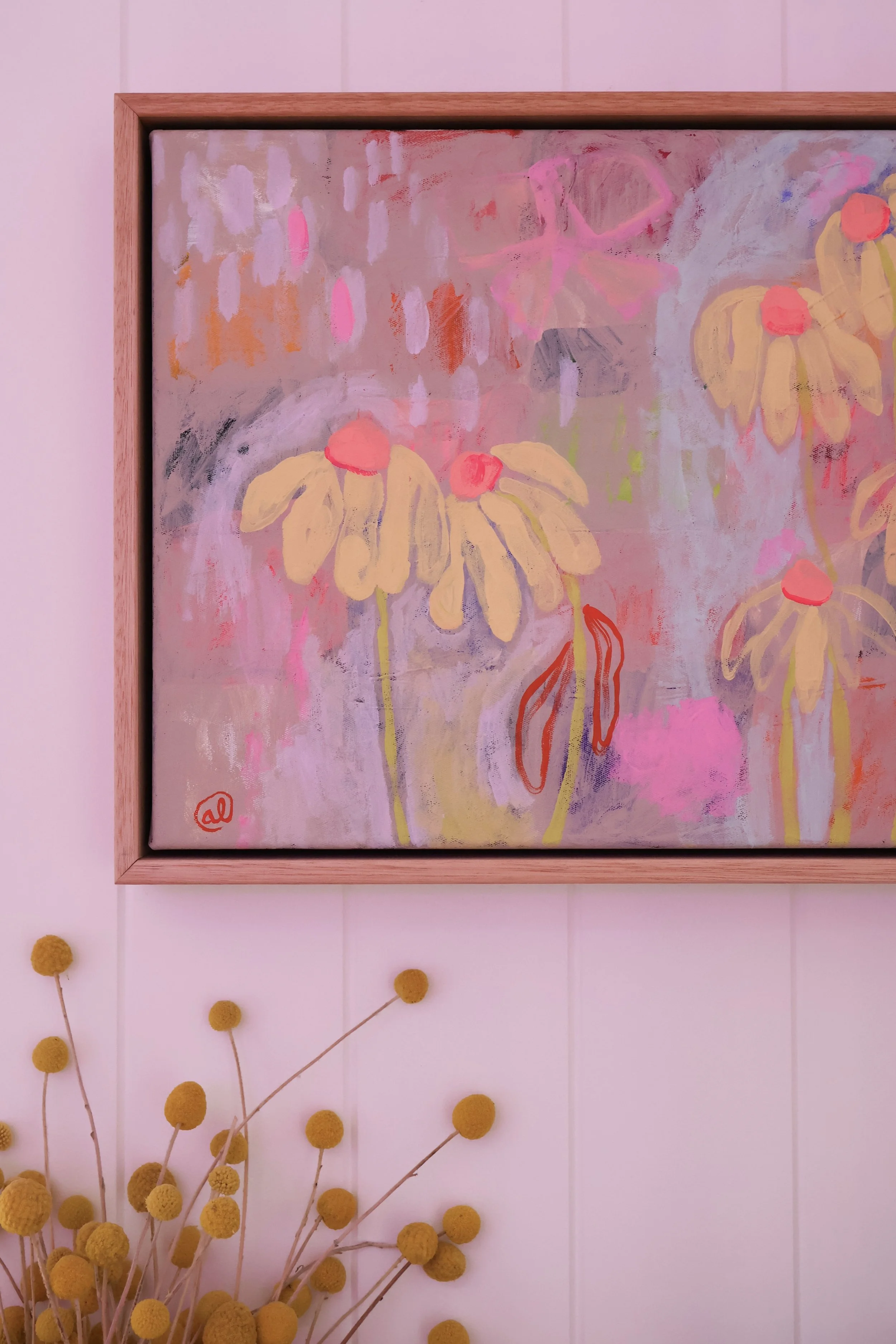 “Pastel Daisies”