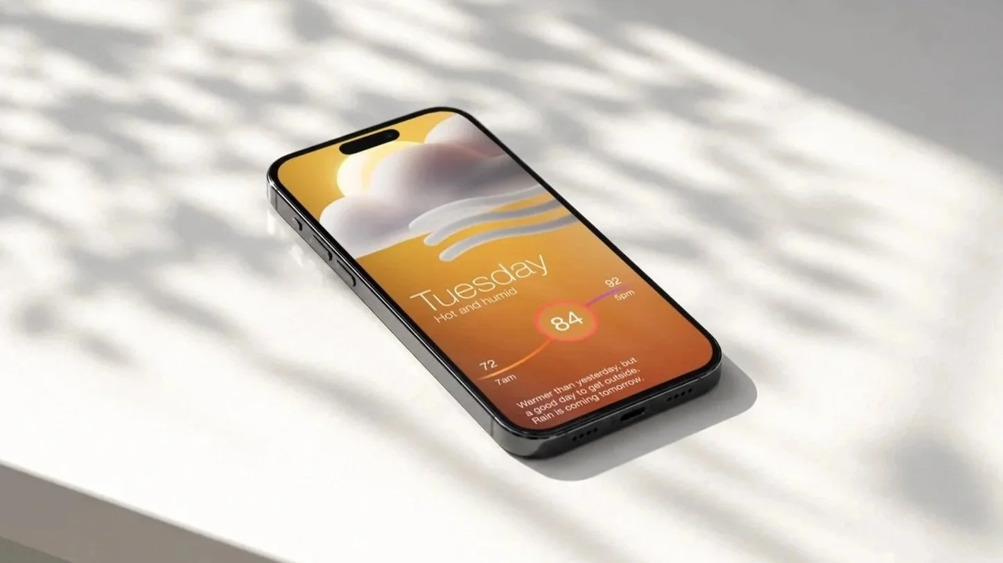 Weather App. Art Direction.