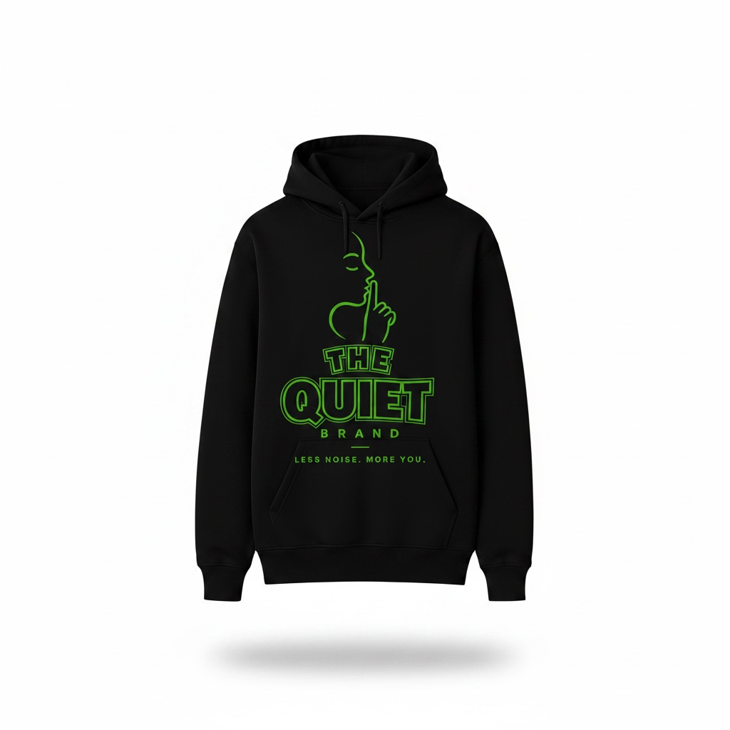 Quiet Brand Adult Hoodies