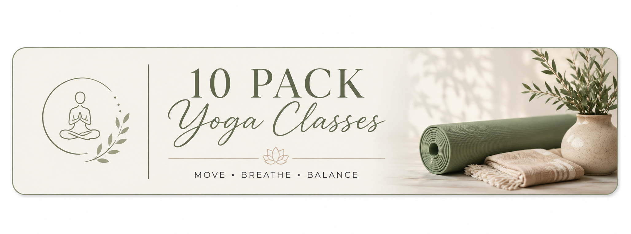 10-Pack Yoga classes
