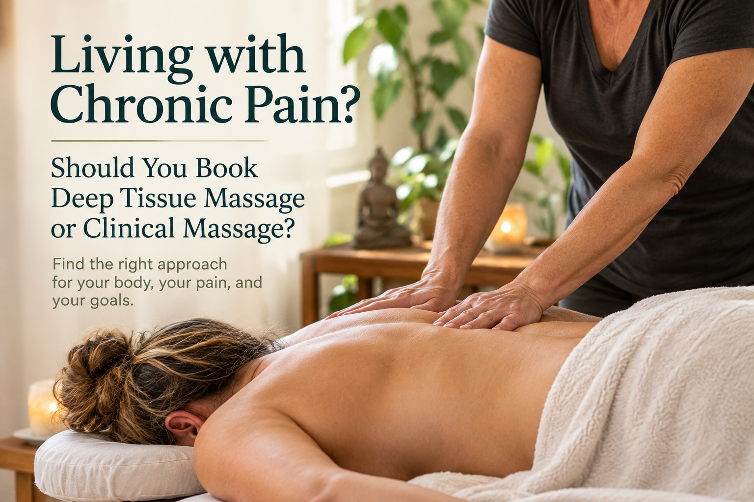 I’m in Chronic Pain: Should I Book Deep Tissue Massage or Clinical Massage?